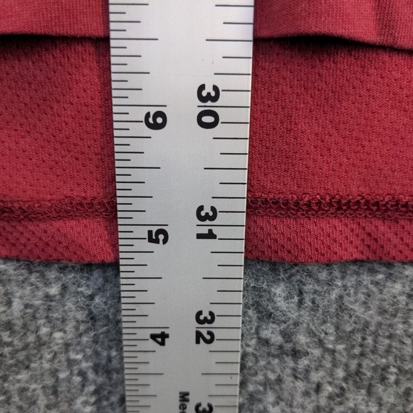 Nike Dri Fit Men's T Shirt Red Size L PolyCotton Triangle Logo - Picture 12 of 14